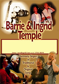 Barrie and Ingrid Poster 2012